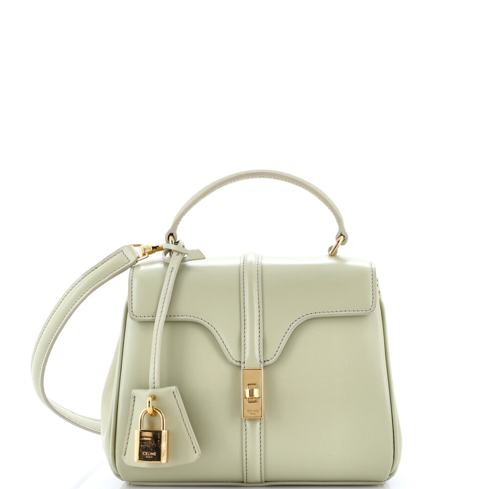 Celine Mini 16 Top Handle Bag Smooth Calfskin
